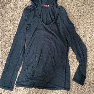 Puma M - long sleeve hooded tee